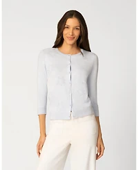 Cable & Gauge Women's Sun Stitch Button Cardigan