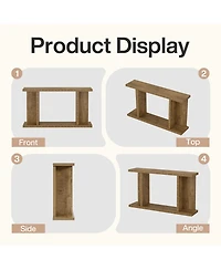 Tribesigns 55" Console Table, Framhouse Entryway Table, Living Room & Sofa Table