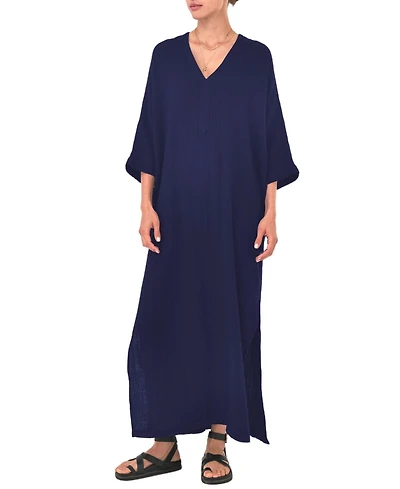 Ocean+Main Women's Gauze Arc Seam Caftan