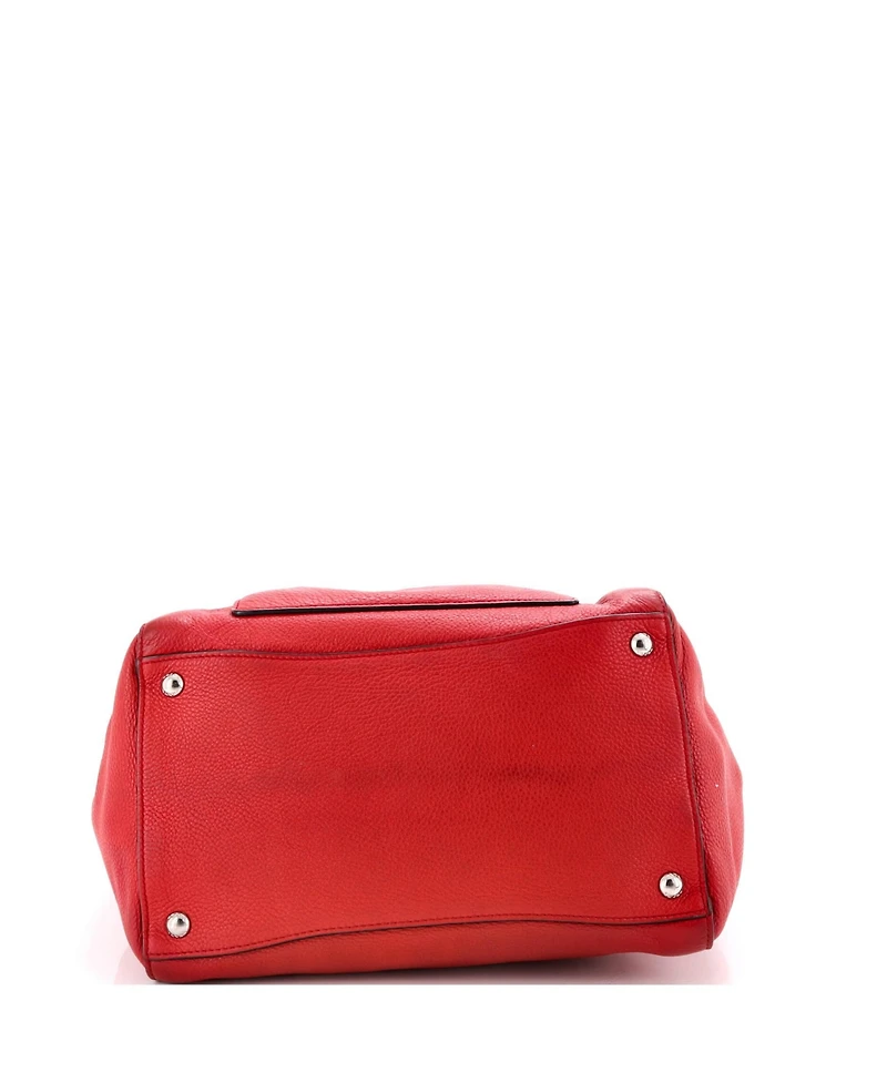 Pre-Owned Prada Front Pocket Wing Convertible Tote Vitello Daino