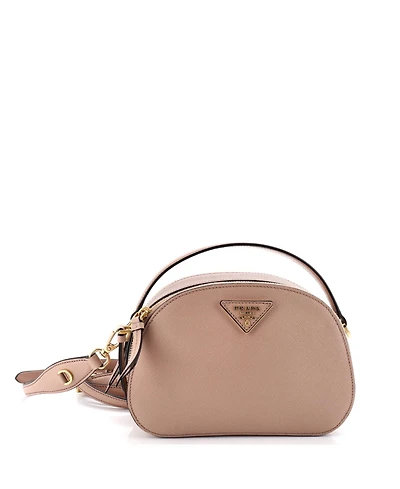 Pre-Owned Prada Small Odette Top Handle Bag Saffiano Leather
