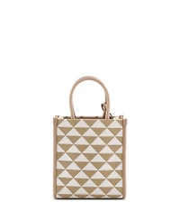 Pre-Owned Prada Mini Symbole Shopper Tote Jacquard