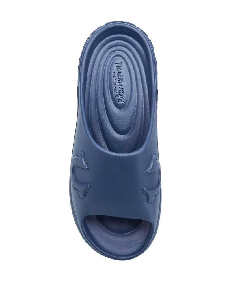 True Religion Men's Tupac Molded Slide