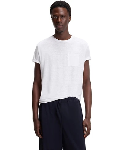 Boss By Hugo x Beckham Men's Linen T-Shirt