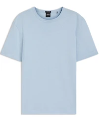 Boss by Hugo Men's H-Taut 235 Crew Neck Cotton-Linen Blend Regular-Fit T-Shirt