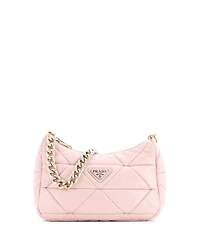 Pre-Owned Prada Small System Re-Edition Shoulder Bag Quilted Nappa Leather