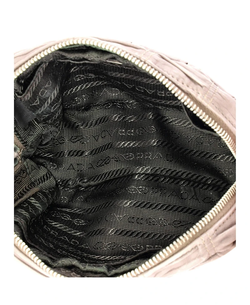Pre-Owned Prada Mini Camera Bag Nappa Gaufre