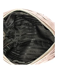 Pre-Owned Prada Mini Camera Bag Nappa Gaufre