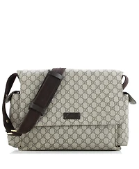 Pre-Owned Gucci Diaper Bag Gg Coated Canvas