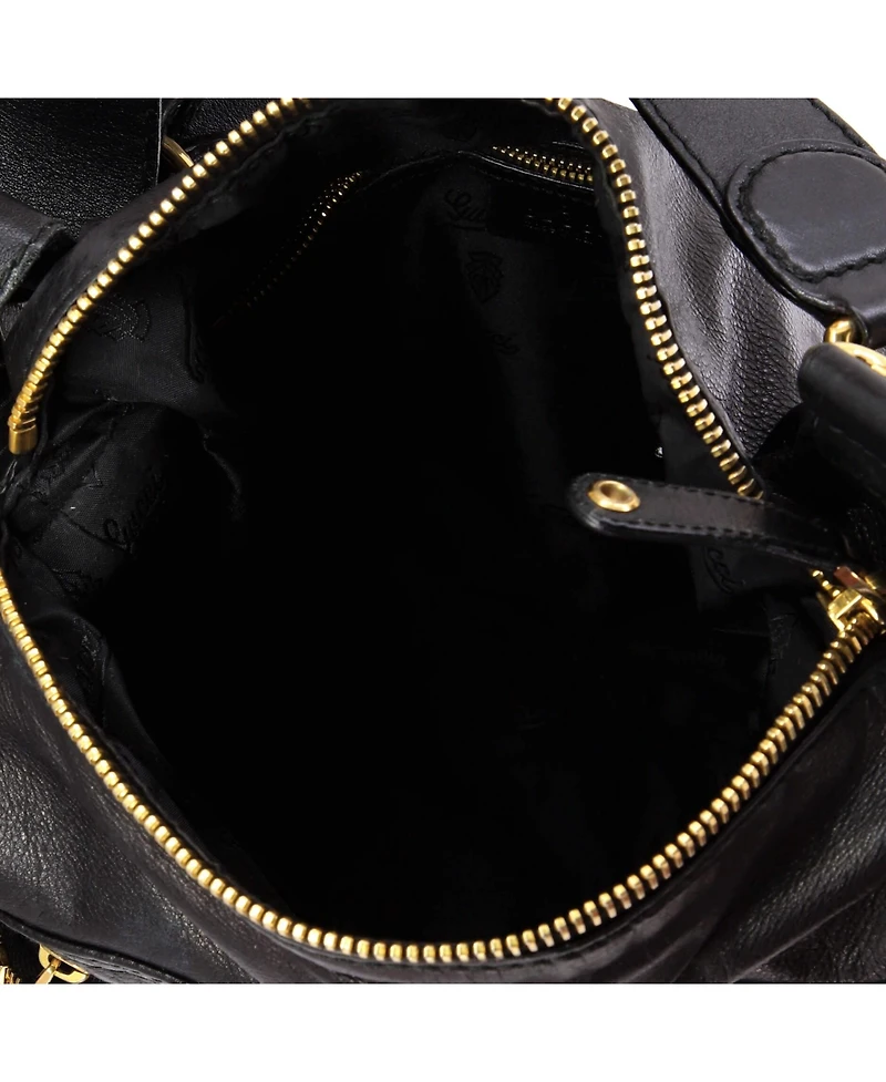 Pre-Owned Gucci Medium Darwin Convertible Backpack Leather