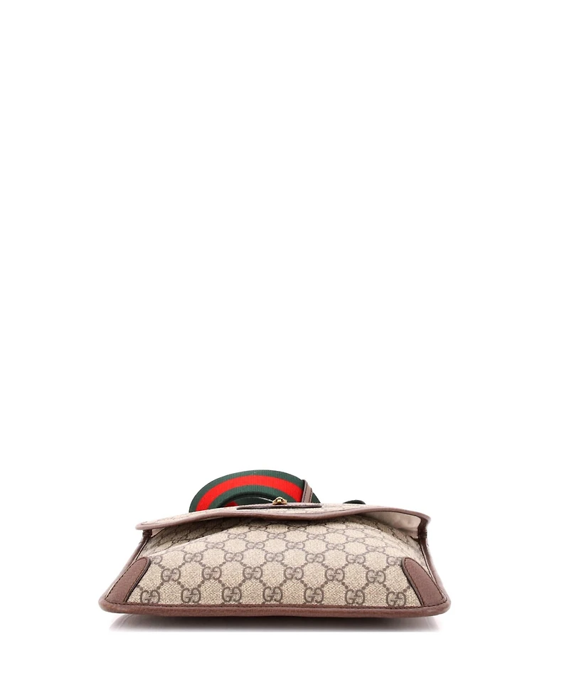 Pre-Owned Gucci Medium Neo Vintage Envelope Messenger Gg Coated Canvas