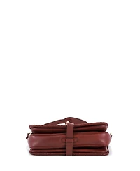 Pre-Owned Gucci Medium Marrakech Messenger Bag Gg Canvas with Leather