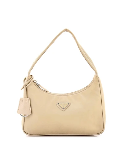 Pre-Owned Prada Mini Re-Edition 2000 Hobo Tessuto