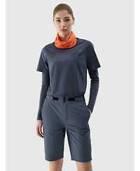 4F Women's Quick-Dry Trekking Regular Shorts