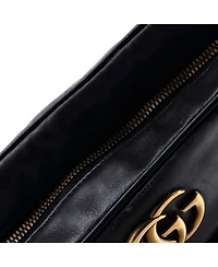 Pre-Owned Gucci Medium Gg Marmont Shoulder Bag Matelasse Leather