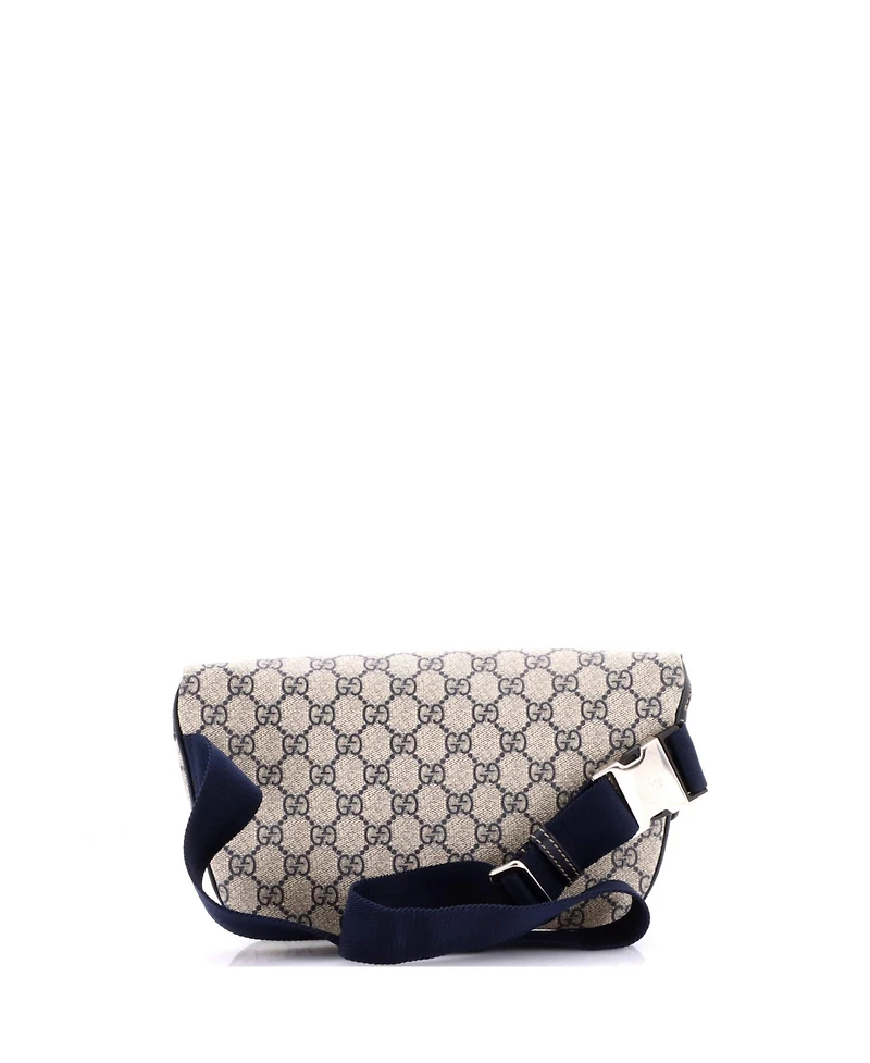 Pre-Owned Gucci Small Belt Bag Gg Coated Canvas with Leather