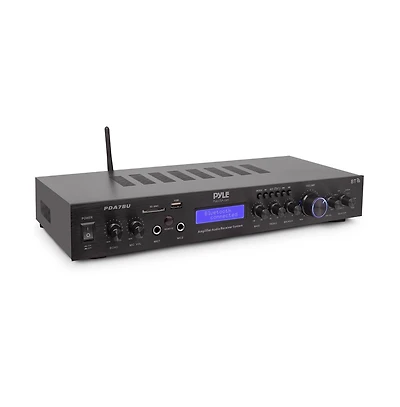 Pyle 2.1 Channel Bluetooth Rack Mount Amplifier Receiver (PDA7BU)