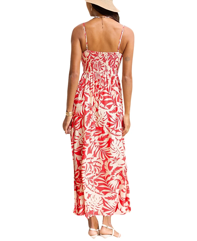 Cupshe Women's Oh Honey Tropical Maxi Beach Dress