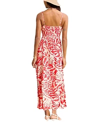 Cupshe Women's Oh Honey Tropical Maxi Beach Dress