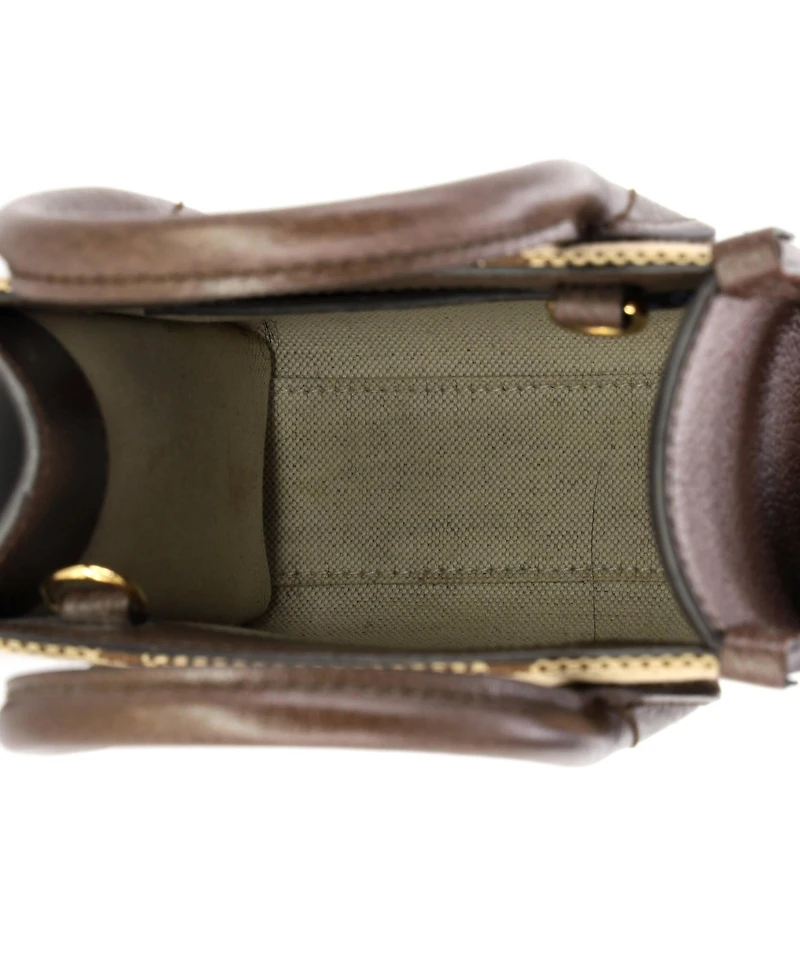 Pre-Owned Gucci Mini Vertical Tote Jumbo Gg Canvas