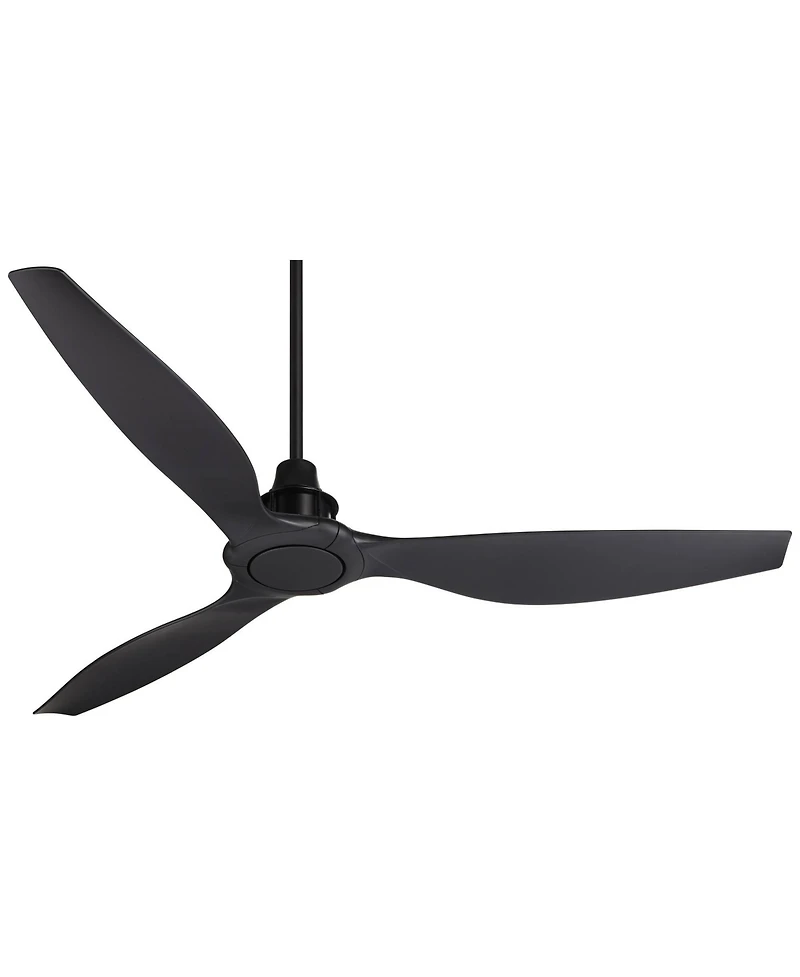 Casa Vieja 58" Modern Contemporary 3 Blade Indoor/Outdoor Damp Rated Ceiling Fan with Remote