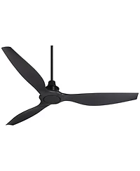 Casa Vieja 58" Modern Contemporary 3 Blade Indoor/Outdoor Damp Rated Ceiling Fan with Remote