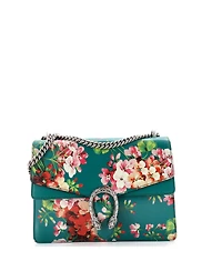 Pre-Owned Gucci Medium Dionysus Bag Blooms Print Leather