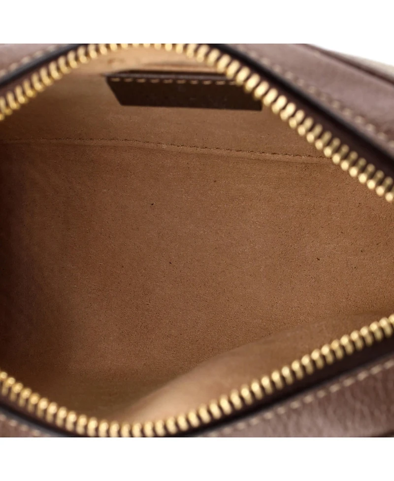 Pre-Owned Gucci Mini Ophidia Shoulder Bag Gg Coated Canvas