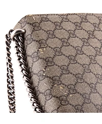 Pre-Owned Gucci Mini Dionysus Bag Gg Coated Canvas