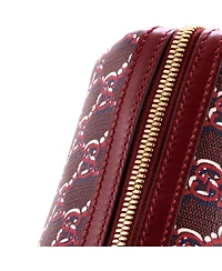 Pre-Owned Gucci Mini Roller Crossbody Bag Gg Shadow Leather