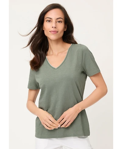 Olsen Women's V-Neck T-Shirt