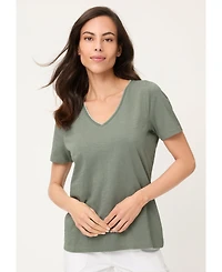 Olsen Women's V-Neck T-Shirt