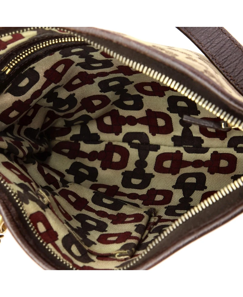 Pre-Owned Gucci Jolicoeur Messenger Bag Gg Canvas