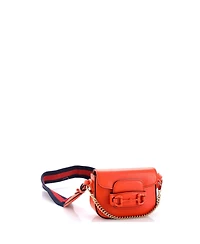 Pre-Owned Gucci Horsebit 1955 Flap Wallet with Strap Leather