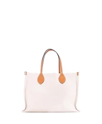 Pre-Owned Gucci Medium Logo Shopper Tote Printed Canvas