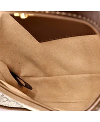 Pre-Owned Gucci Mini Jackie 1961 Hobo Gg Coated Canvas