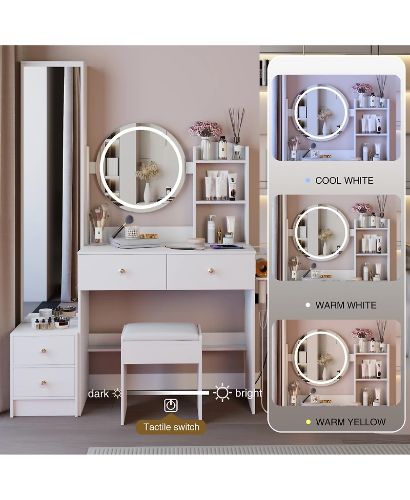 Rainsken 3-in-1 Vanity Set