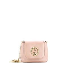 Pre-Owned Gucci Small 1973 Chain Shoulder Bag Leather