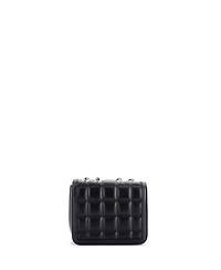 Pre-Owned Gucci Mini Deco Chain Flap Bag Mixed Matelasse Leather