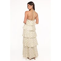 Petal and Pup Women's Darlia Halterneck Maxi Dress