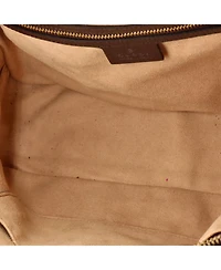 Pre-Owned Gucci Small Ophidia Zip Around Camera Bag Gg Coated Canvas