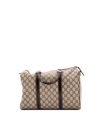 Pre-Owned Gucci Medium Joy Boston Bag Gg Coated Canvas