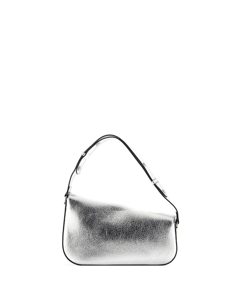 Pre-Owned Gucci Small Horsebit 1955 Asymmetric Shoulder Bag Leather