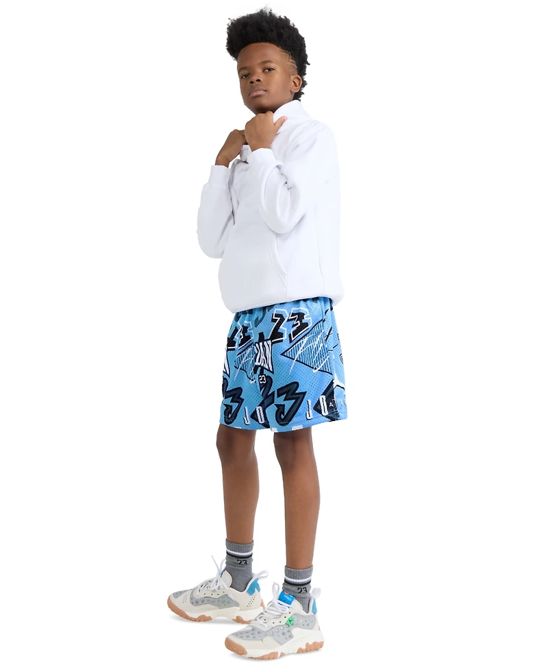 Jordan Boys' 8-18 Dynasty Printed Elastic Waist Shorts