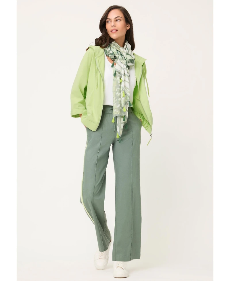 Olsen Women's Hooded Jersey Zip Jacket