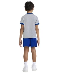 Nike Boys' 4-7 Dri-fit Baseball Character Short-Sleeve T-Shirt and Shorts, 2-Piece Set