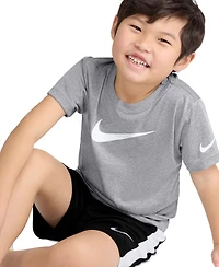 Nike Little Boys Dri-fit Swoosh T-Shirt & Shorts, 2 Piece Set