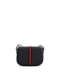 Pre-Owned Gucci Medium x Balenciaga The Hacker Project Flap Messenger Bag Bb Canvas
