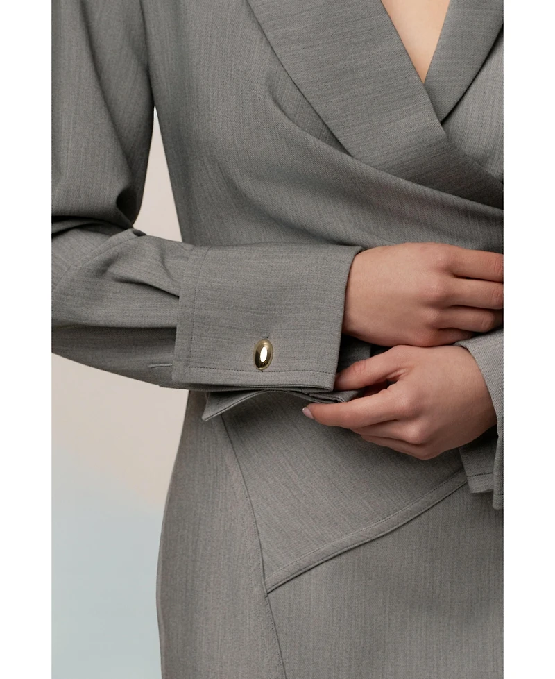 Jluxlabel Women's Manifest Blazer Midi Dress