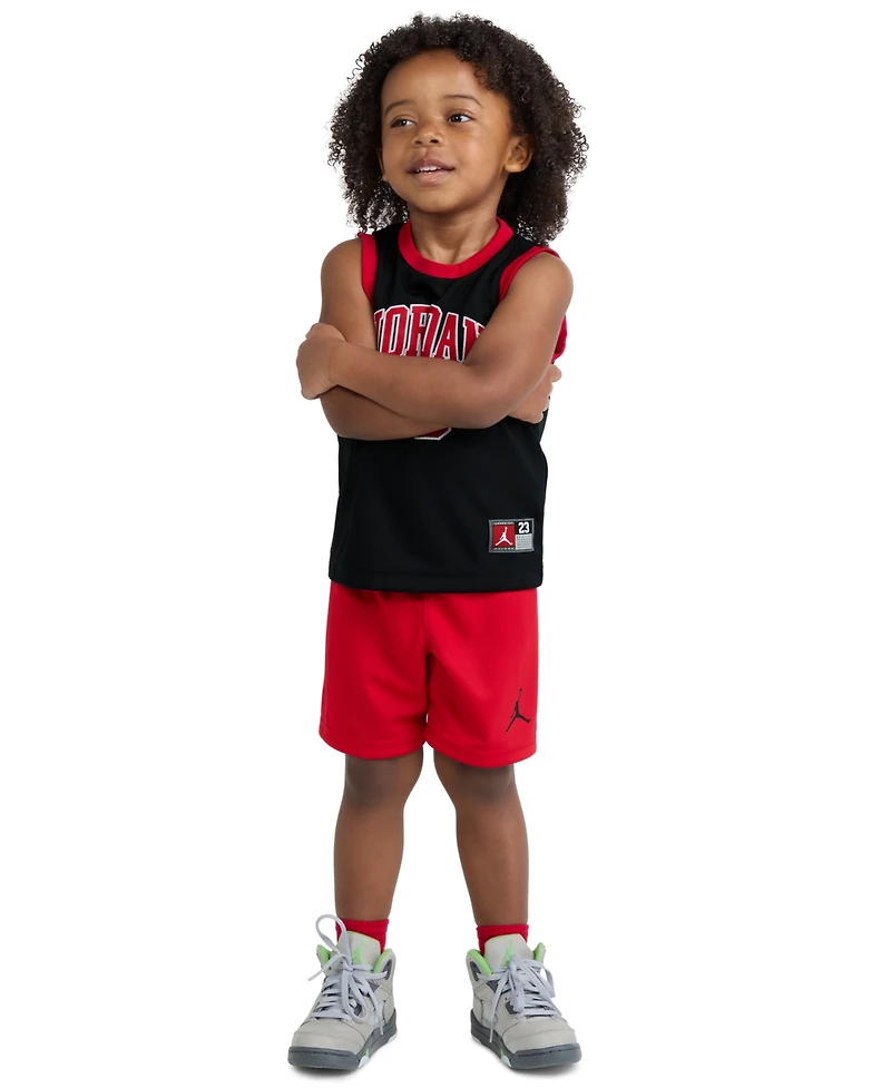 Jordan Toddler Boys 23 Jersey 2-Piece Set